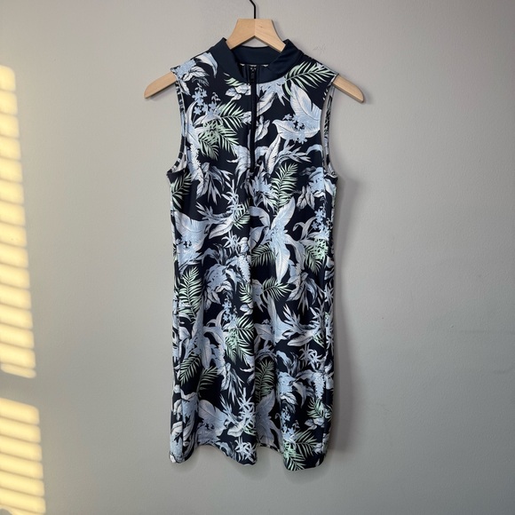 Tommy Bahama Golf Tropical Floral Sleeveless Active Dress Short Set Medium - Picture 2 of 9